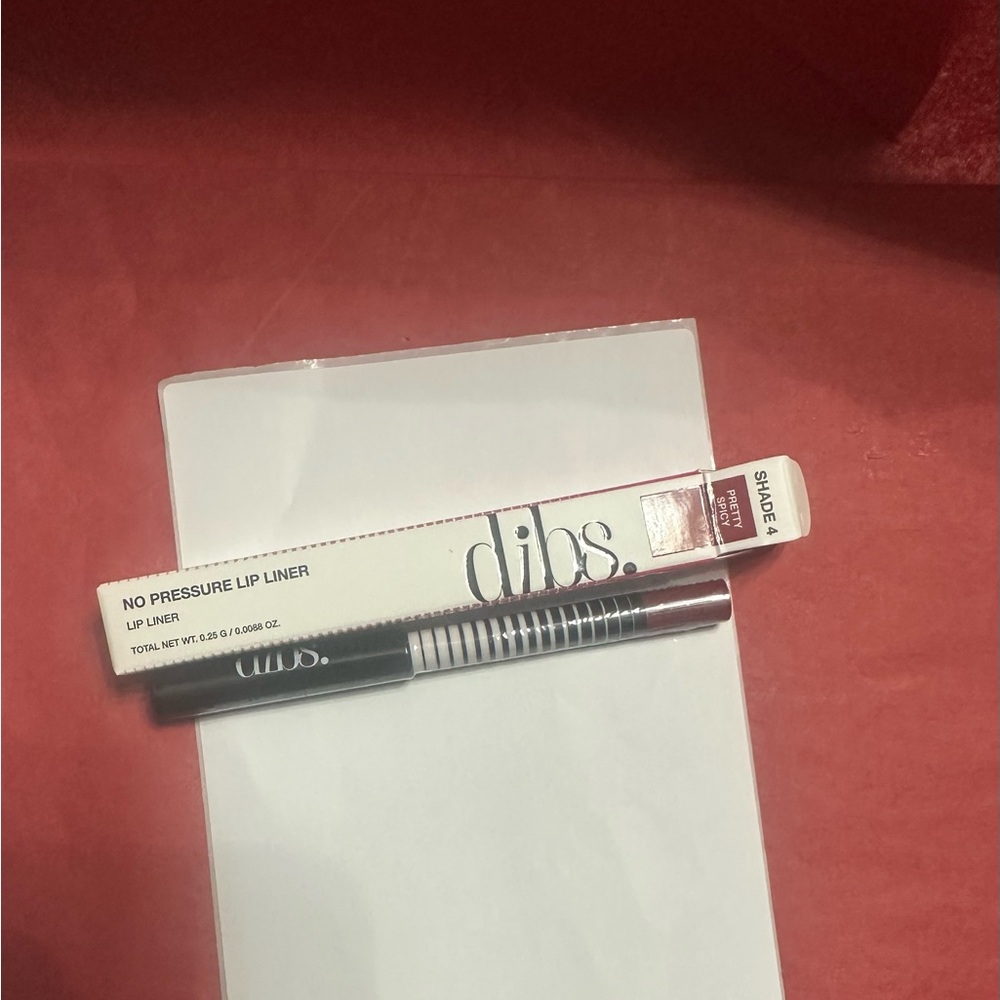 dibs no pressure lip liner - shade 4 - pretty spicy